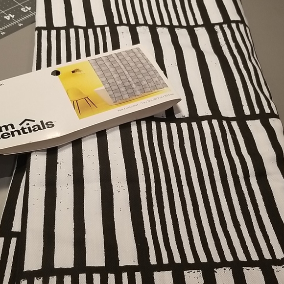 Black & White shower curtain